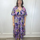 Zoey Dress - Blue Berry Long Dresses Sohana