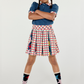 Prim Top - Classic Navy Girls Tops + Tees Finding Foxtale