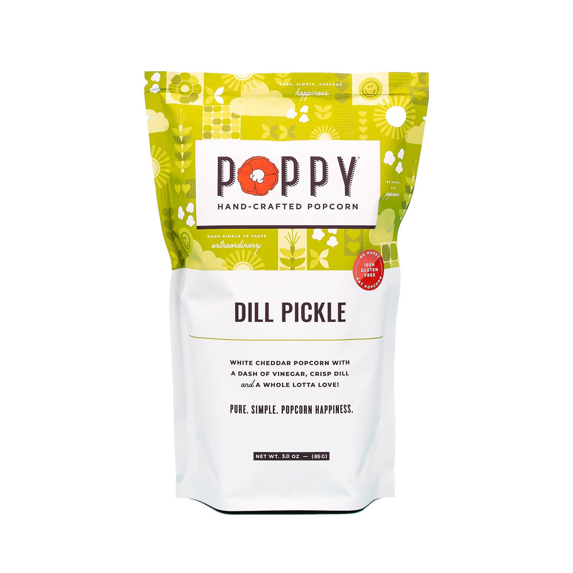 Dill Pickle Popcorn Impulse Poppy Hand-Crafted Popcorn   