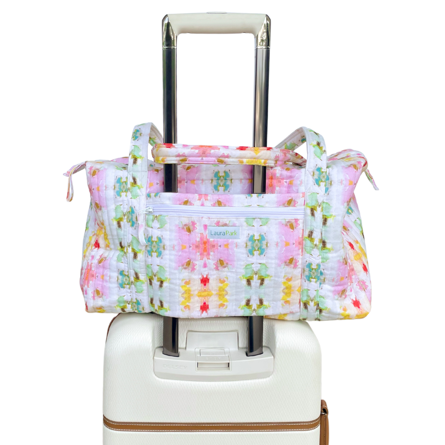 Giverny Weekender Duffle Bag: One Size Purses + Totes Laura Park Designs   