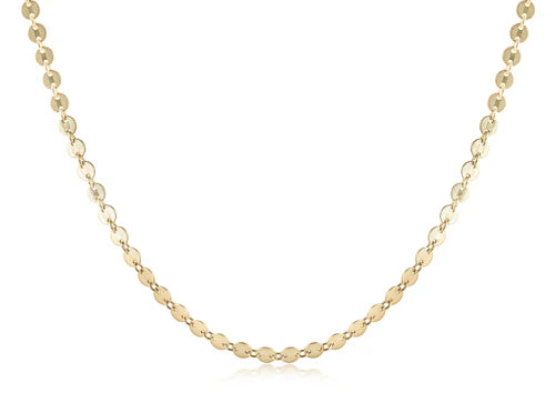 15" Choker Infinity Chic Chain - Gold Necklaces enewton