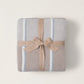 Cozychic Accent Stripe Throw - Stone Multi Textiles Barefoot Dreams