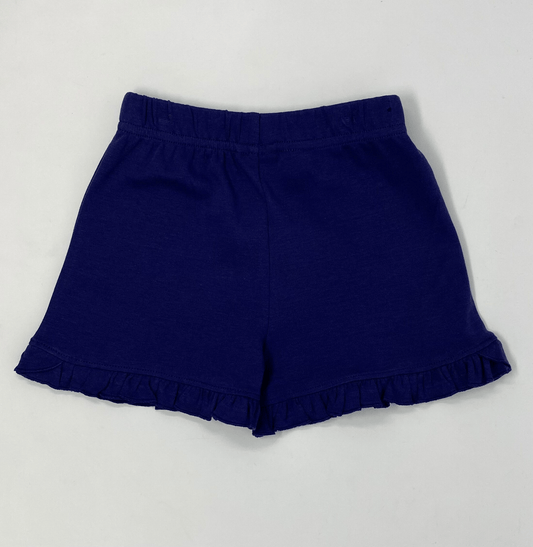 Dark Royal Girl's Ruffled Shorts Girls Shorts Luigi