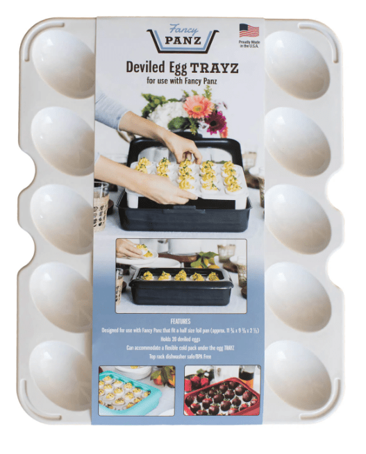 Deviled Egg Trayz Insert For Fancy Panz Kitchen + Entertaining Fancy Panz