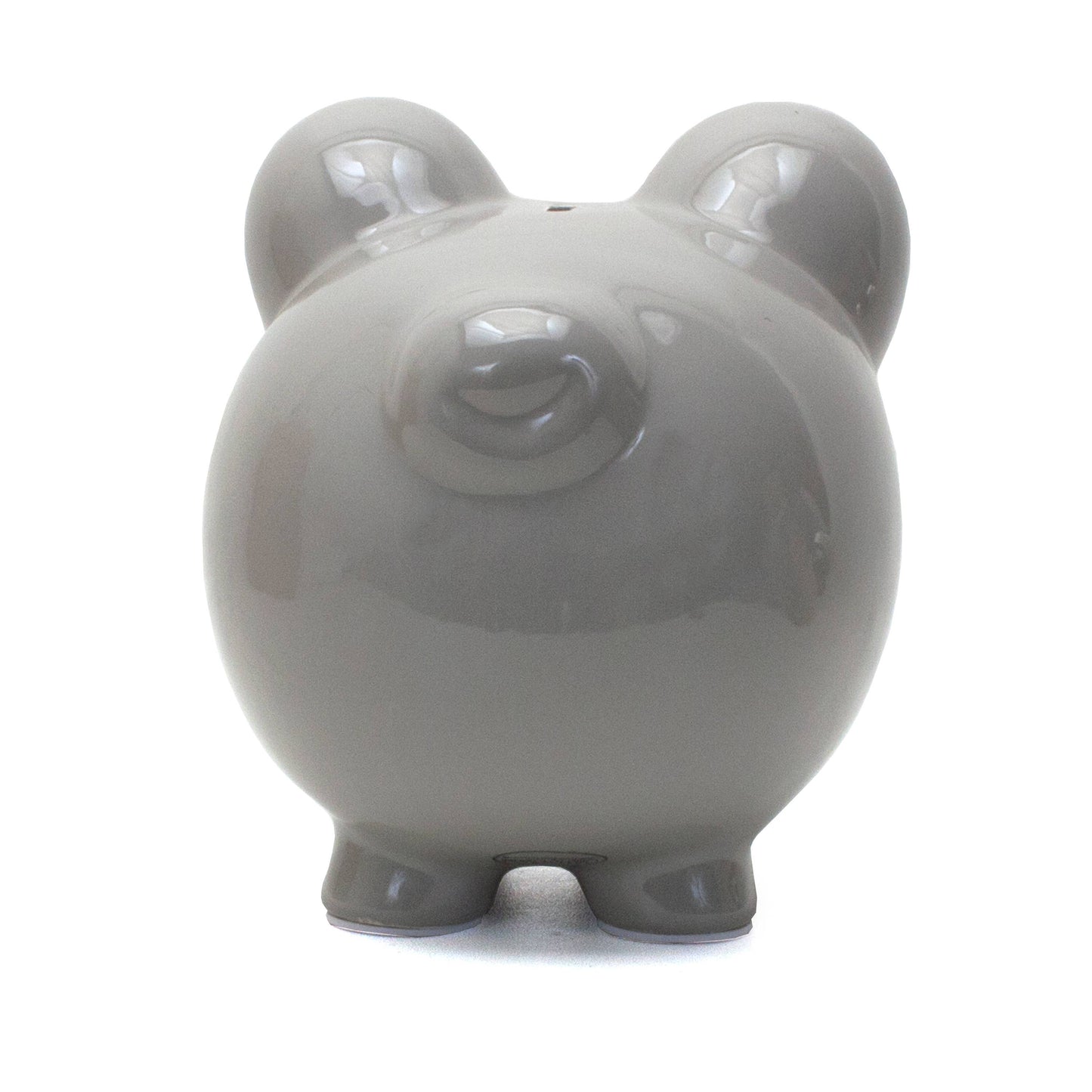 Gray Big Ear Pig - Hand-Painted Glazed Ceramic Piggy Bank Kids Misc Accessories Child To Cherish®   