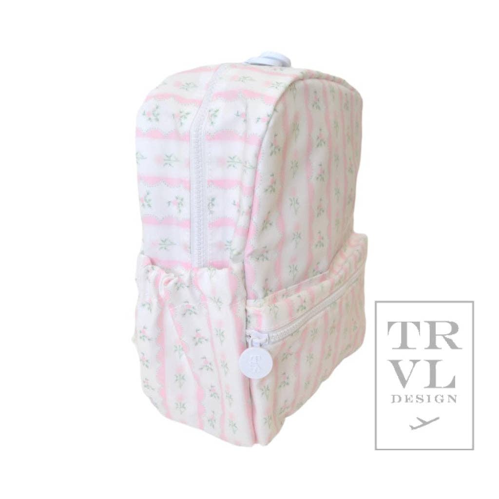 Mini Backer - Ribbon Floral Pink Kids Backpacks + Bags TRVL Design