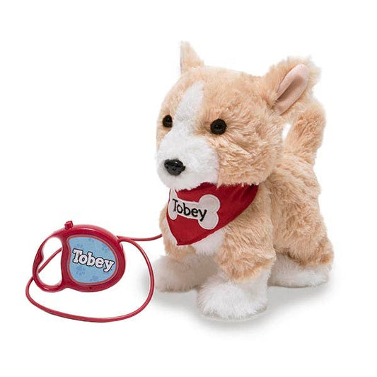 Walking Buddies - Tobey (Cute Puppy Dog Kids Plush Toy) Plush Cuddle Barn, Inc.   