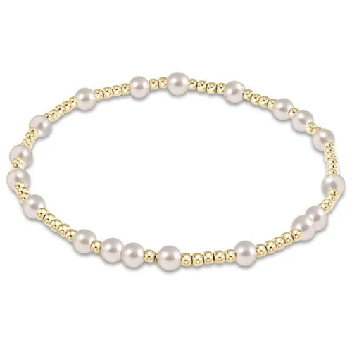 egirl Hope Unwritten 4mm Bead Bracelet - Pearl Bracelets enewton   