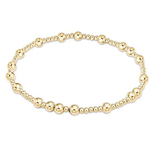 egirl Hope Unwritten 4mm Bead Bracelet - Gold Bracelets enewton   