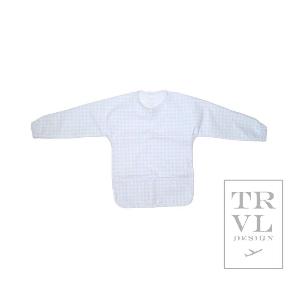 Perfect Smock Large - Pimlico Check Blue Baby Accessories TRVL Design