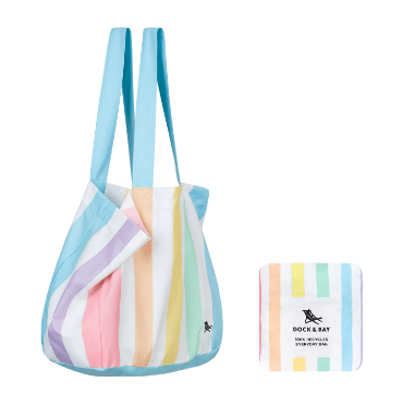 Foldaway Tote Bag - Unicorn Waves - Sugar Babies Children's Boutique/Meg's Shoppe