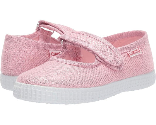 Girl Mary Jane - Pink Metallic Girls Shoes Cienta