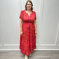 Willow Dress - Barbados Cherry Long Dresses Briton Court   