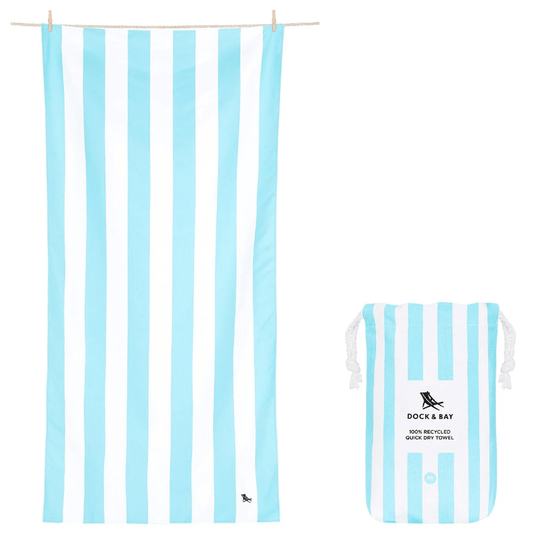 Kids Beach Towel - Tulum Blue - Sugar Babies Children's Boutique/Meg's Shoppe