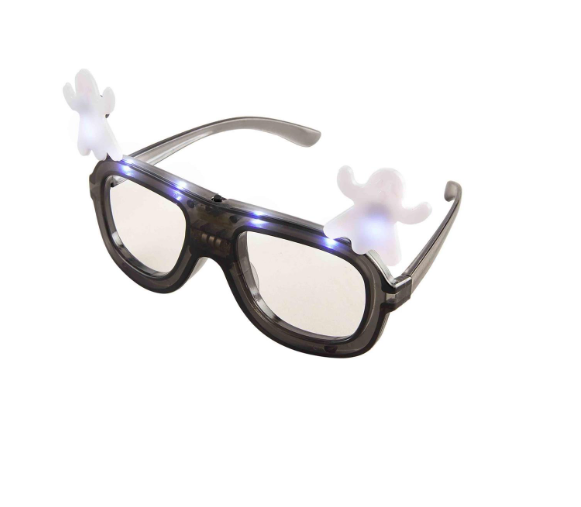 Light Up Halloween Glasses Seasonal Mudpie Ghost  