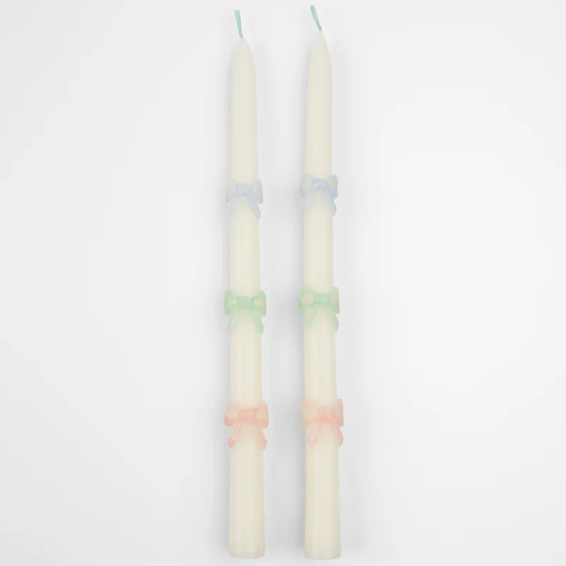 Multi Bow Taper Candles Candles Meri Meri