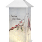 LED Light Up Cardinal Shimmer Lantern Home Decor Midwest-CBK   