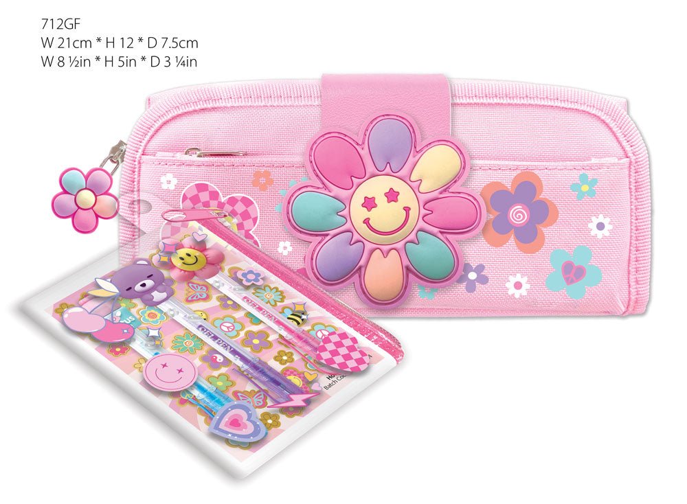 My Perfect Pencil Bag - Groovy Flower Kids Misc Accessories Hot Focus