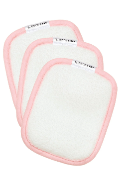 Reusable Makeup Removers Pack of 3 - Malibu Pink - Sugar Babies Children's Boutique/Meg's Shoppe