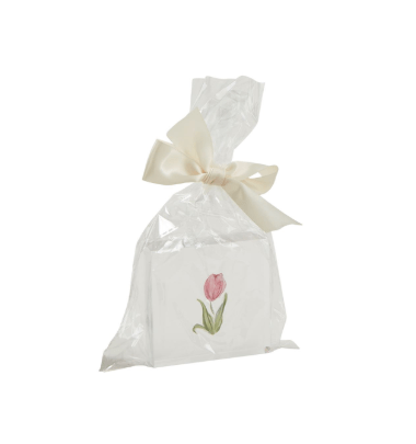 Spring Acrylic Blocks - Assorted Seasonal Mudpie Pink Tulip