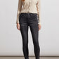 Audrey Icon Pull On Skinny Ankle Jeans - Muted Black Pants Tribal   