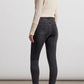 Audrey Icon Pull On Skinny Ankle Jeans - Muted Black Pants Tribal   