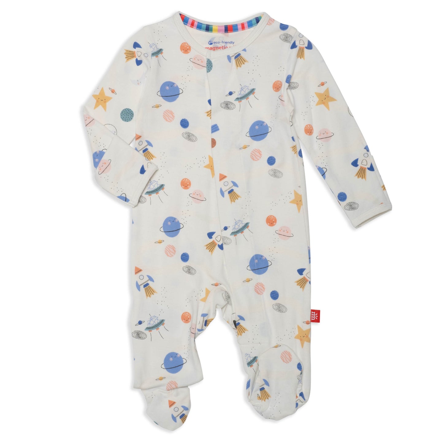 Stellar Tails Footie Baby Sleepwear Magnetic Me   