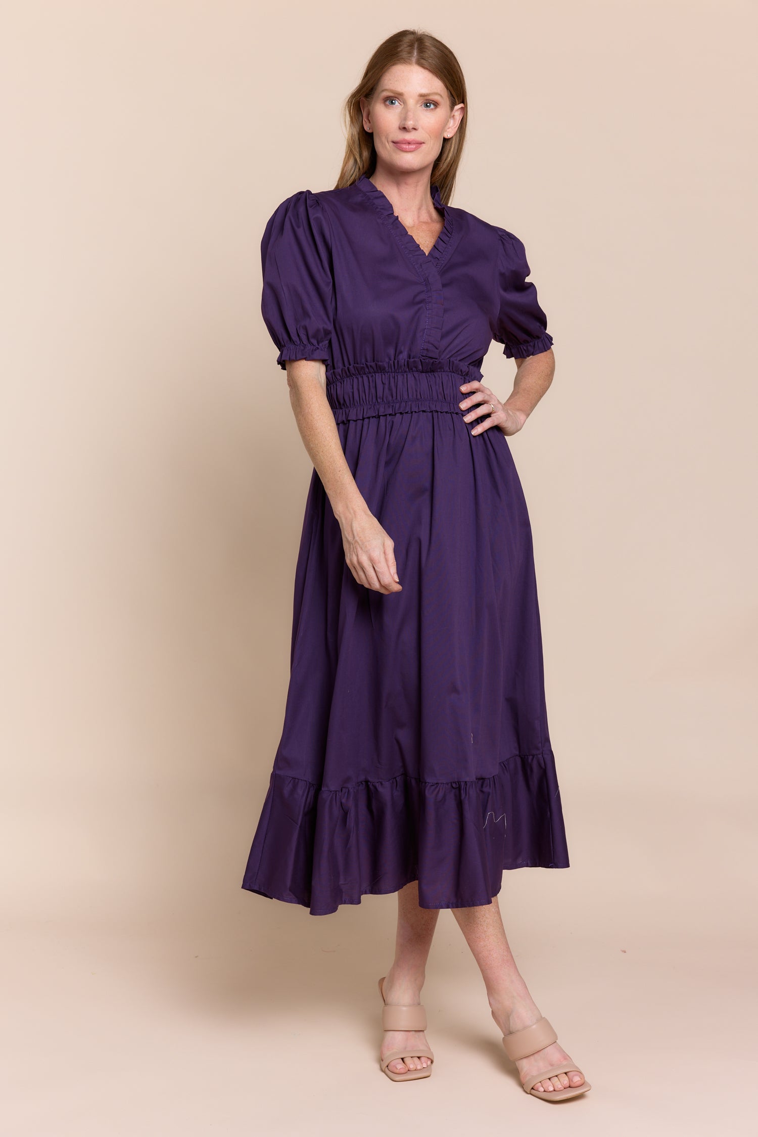 Hunter Dress - Violet Long Dresses Sofia Collection   