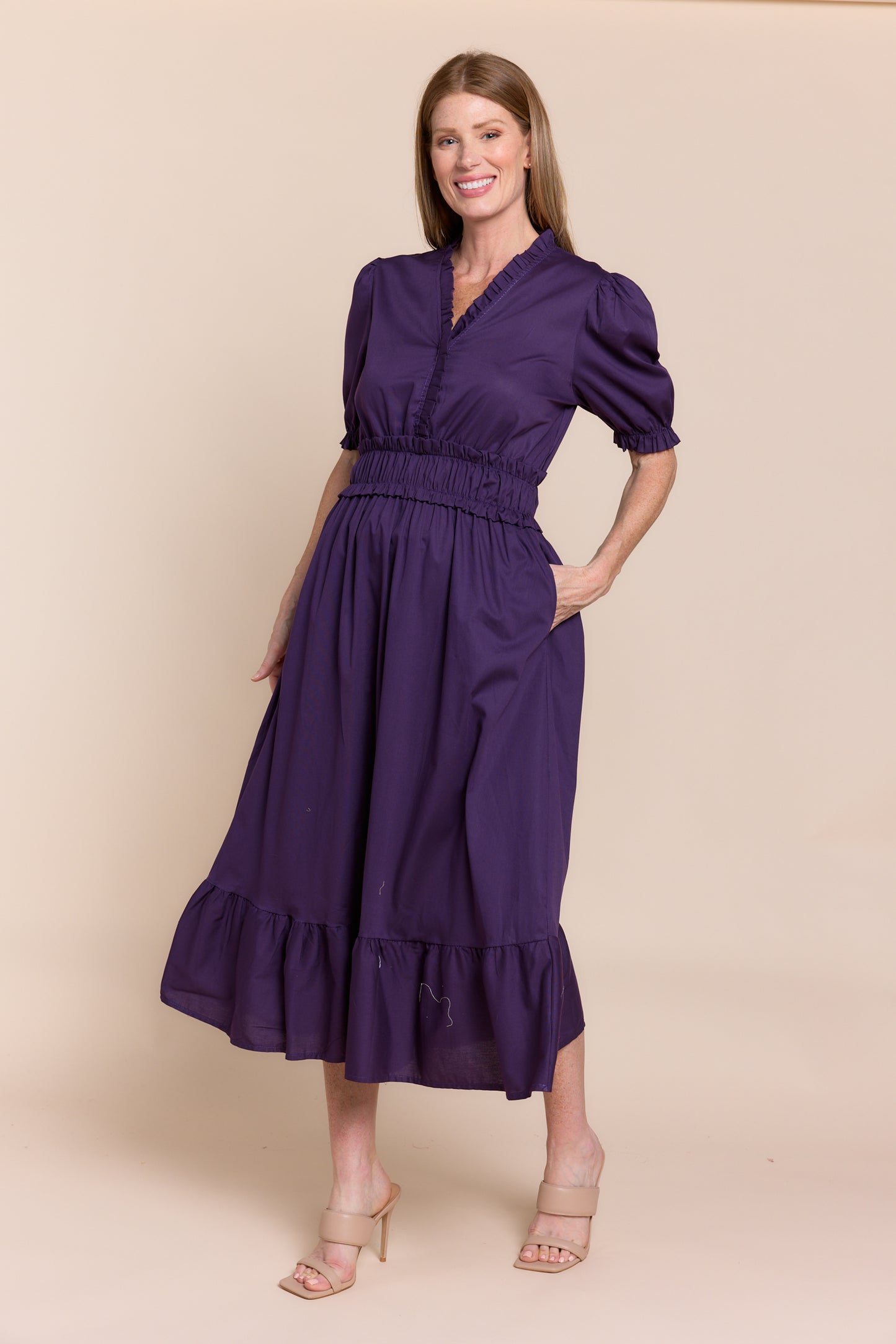 Hunter Dress - Violet Long Dresses Sofia Collection   