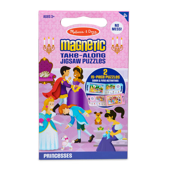 Take Along Magnetic Jigsaw Puzzles - Princesses Toys Melissa & Doug   