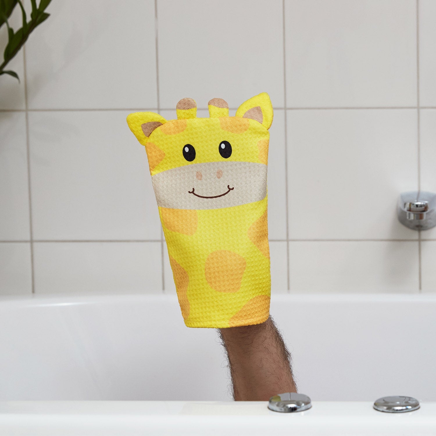 Animal Baby Hand Mitt Puppet - Greta Giraffe Gifts Dock & Bay   