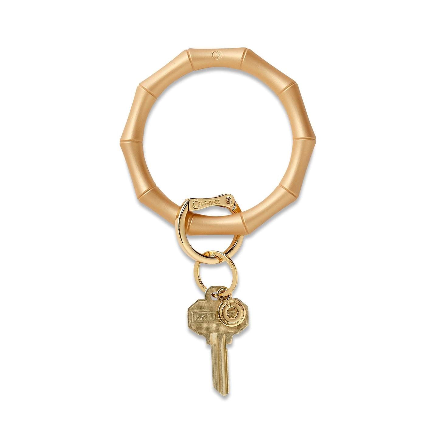 Silicone O-Ring - Gold Rush Bamboo Key Rings O-Venture