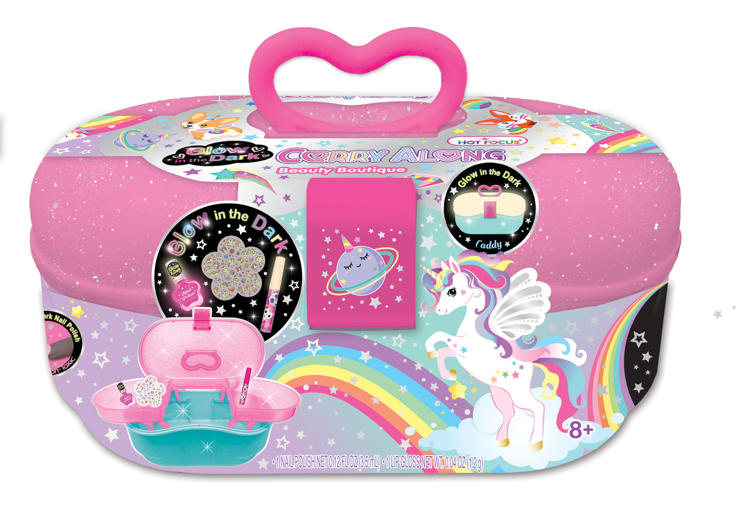 Carry Along Beauty Boutique - Glow in the Dark Kids Misc Accessories Hot Focus   