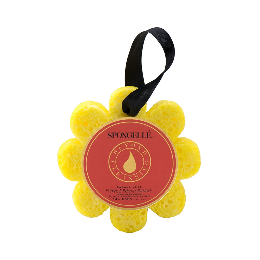 Wildflower Sponge - Papaya Yuzu Gifts Spongelle   