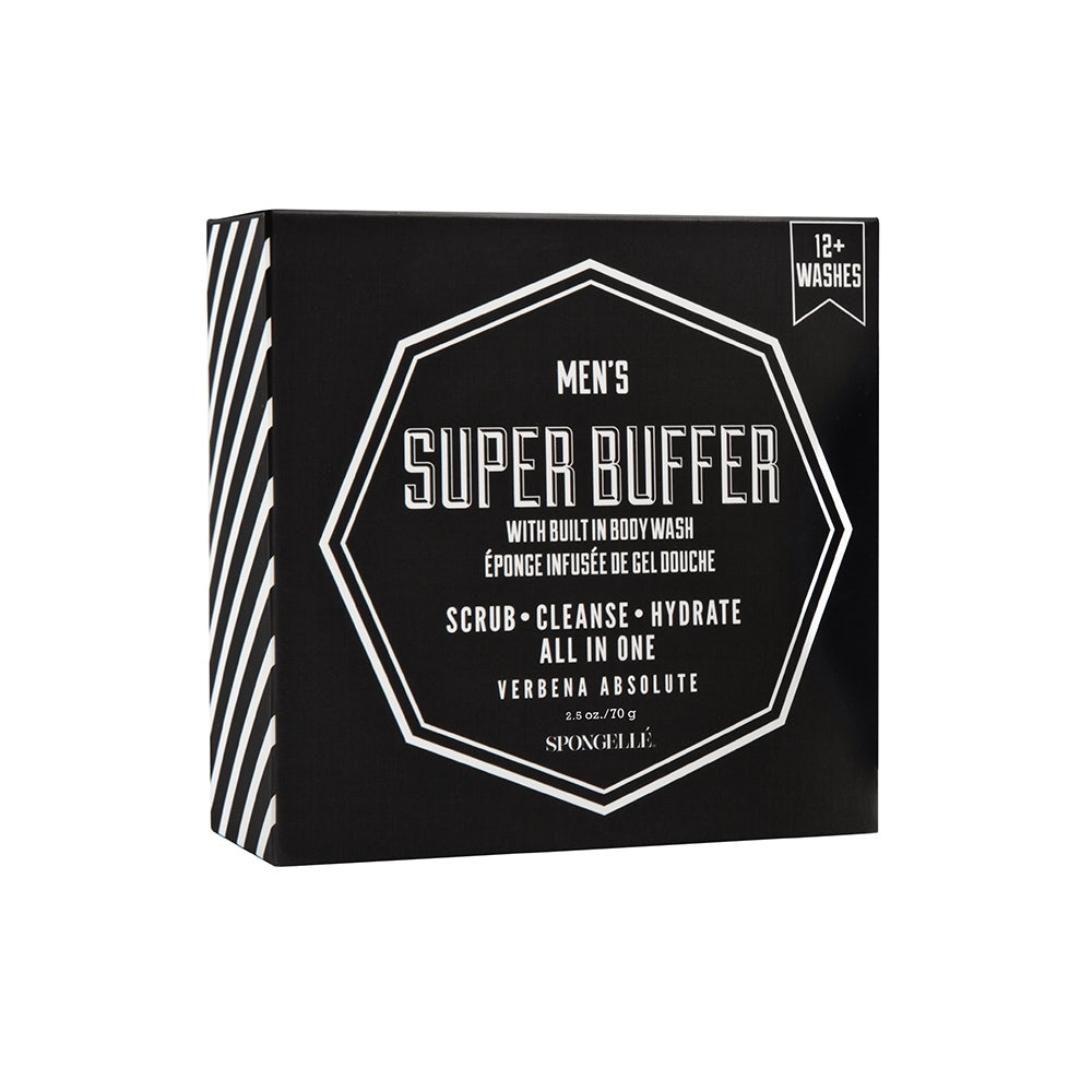 Mini Men's Super Buffer - Verbena Absolute Gifts Spongelle   