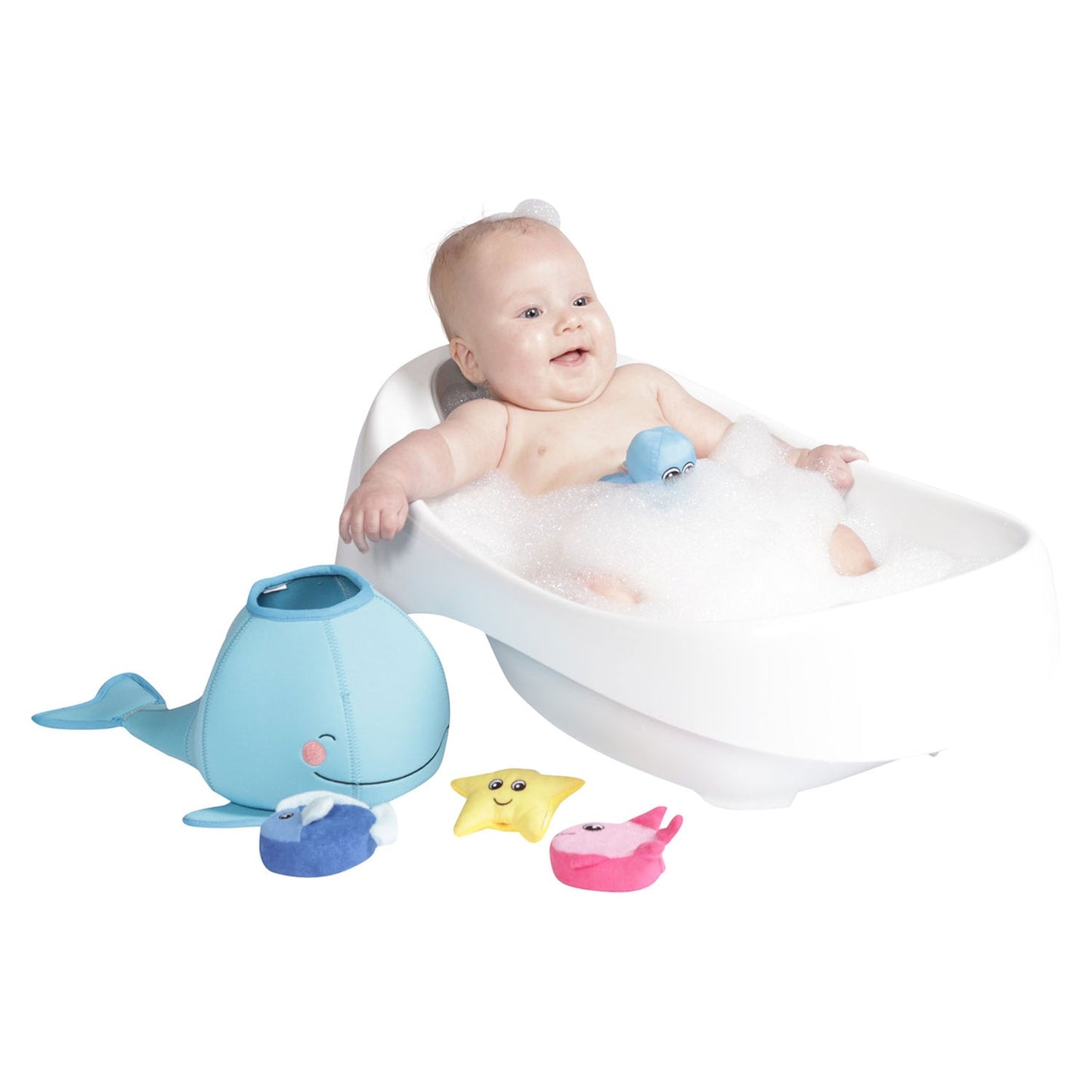 Whale Floating Fill n Spill Bath Toys Toys Manhattan Toy Company   