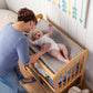 Boppy Changing Pad Cover - Gray Ribbed Gifts Boppy   