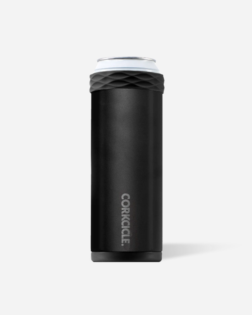 Slim Artican - 12oz Matte Black Insulated Drinkware Corkcicle   