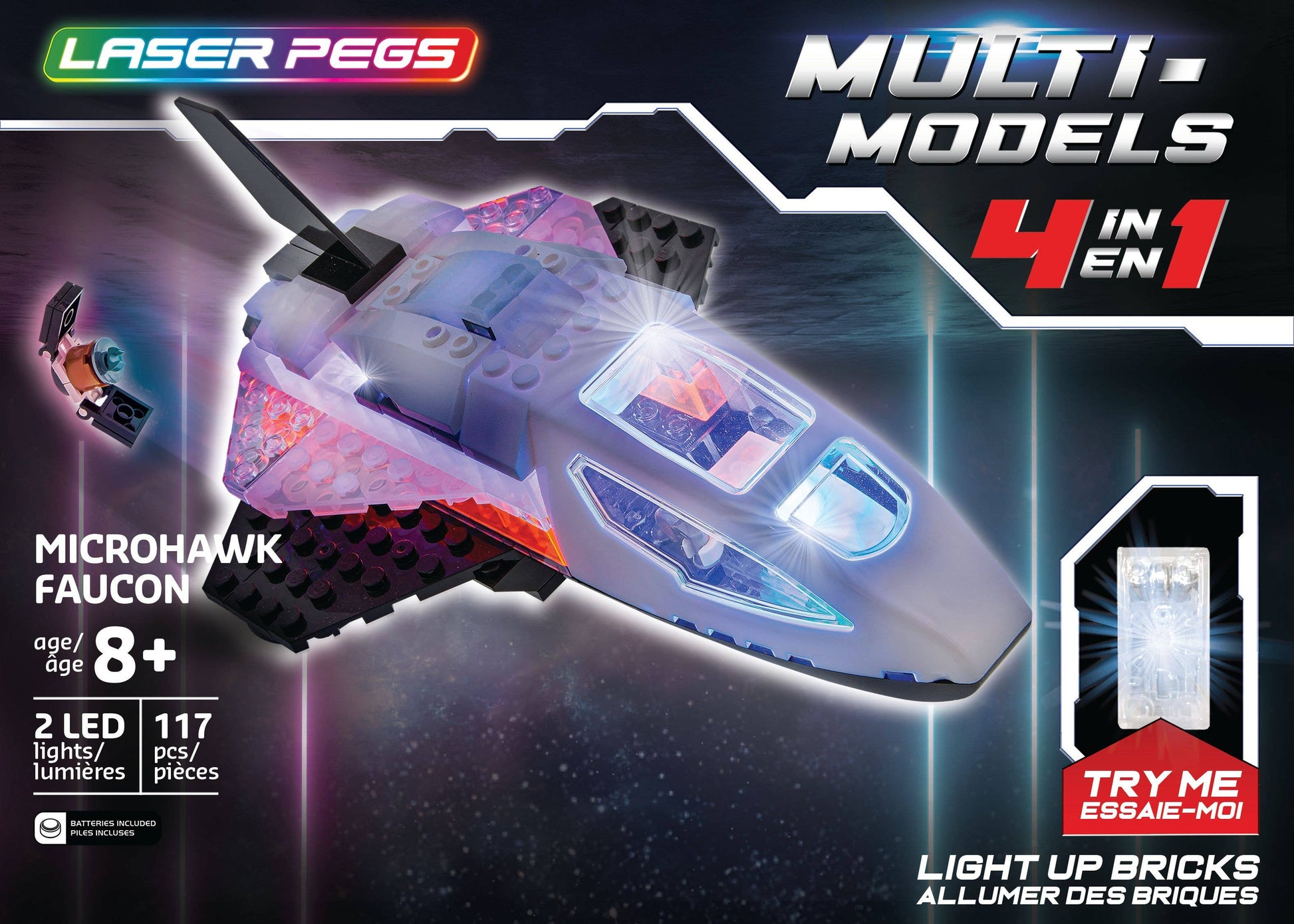 Laser Pegs  - 4 in 1 Micro Hawk Toys Laser Pegs   