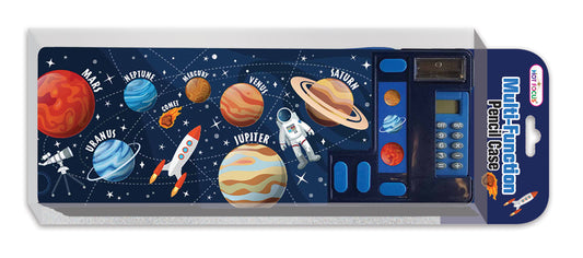 Multi-Function Pencil Case - Space Kids Misc Accessories Hot Focus   