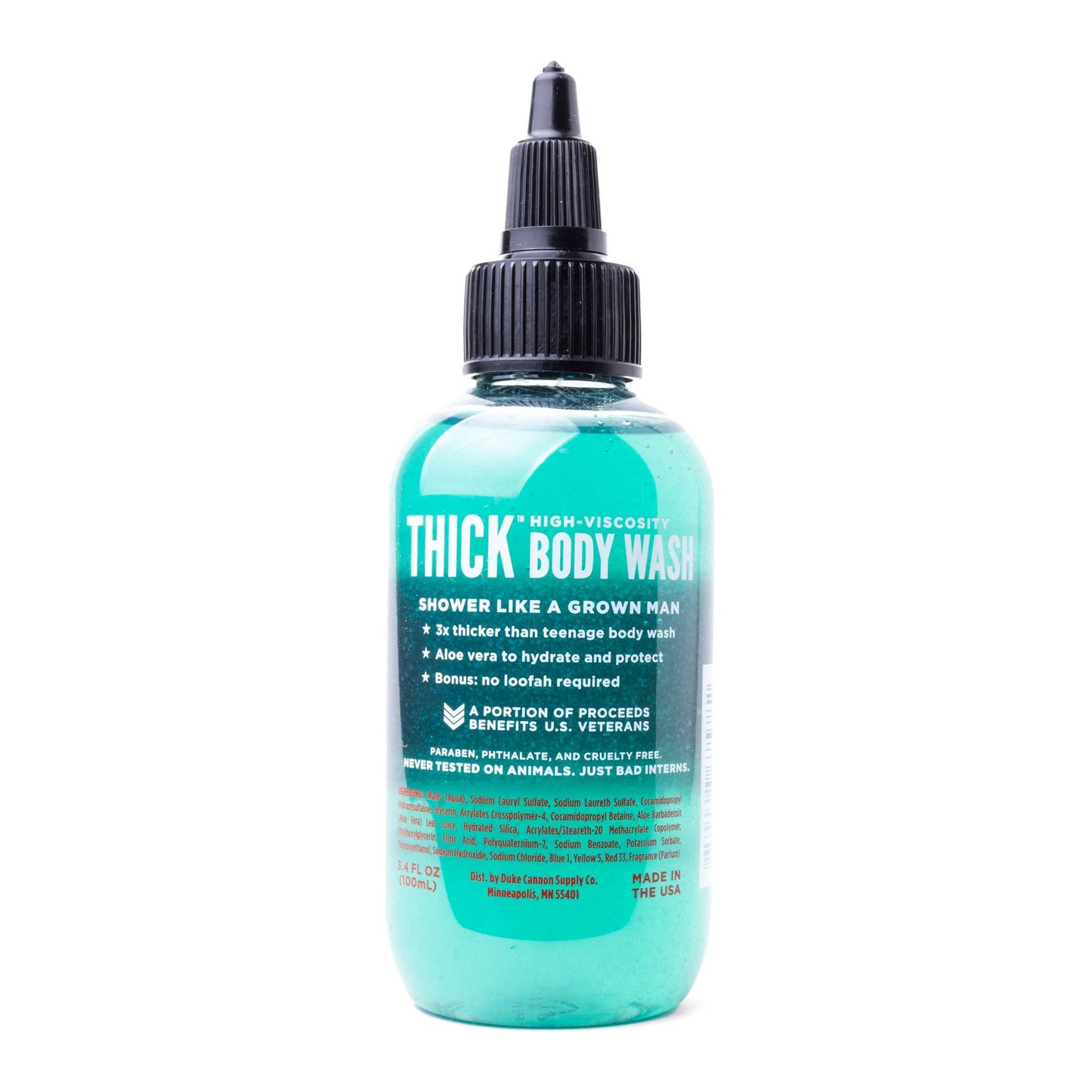 Thick Body Wash Travel Size - Naval Diplomacy Self-Care Duke Cannon   