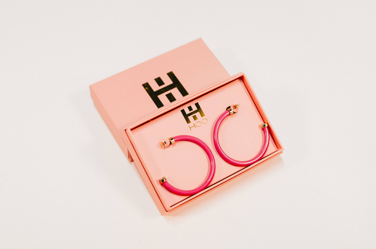 Hot Pink Hoo Hoops Women's Jewelry Hoo Hoops   