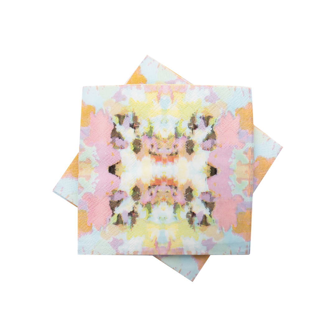 Brooks Avenue Pink Cocktail Napkins Home Decor Laura Park Designs   
