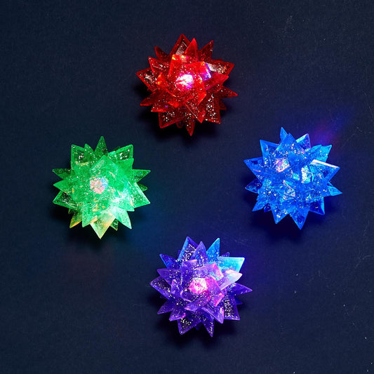 Spiky LED Bouncing Ball Toys Two's Company   