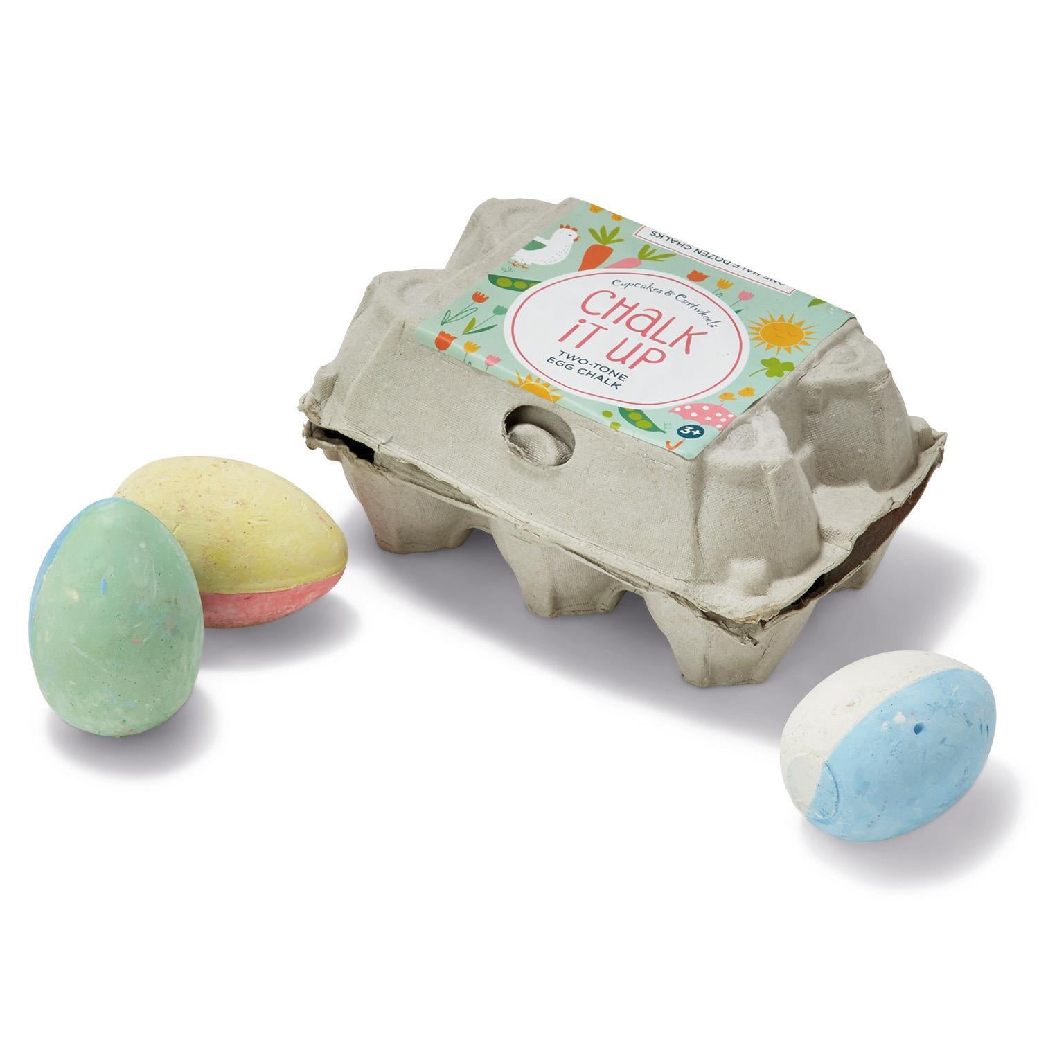 Two-Tone Egg Chalk Set Seasonal Two's Company   
