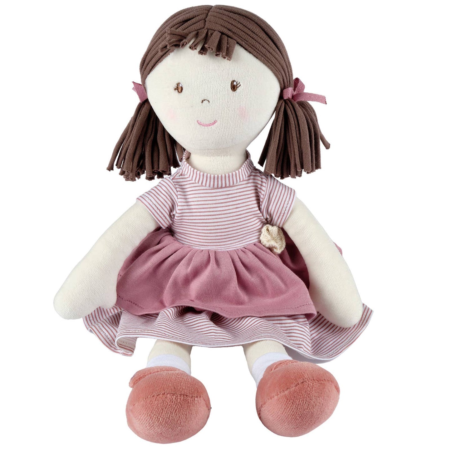 Brook - Brown  Hair With  Pink Dress Toys Tikiri Toys   