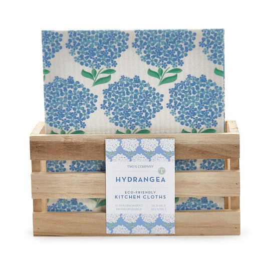 Hydrangea Multipurpose Cloth Kitchen + Entertaining Two's Company   