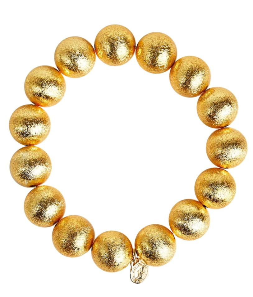 Gold Beaded Georgia Bracelet Women's Jewelry Lisi Lerch   
