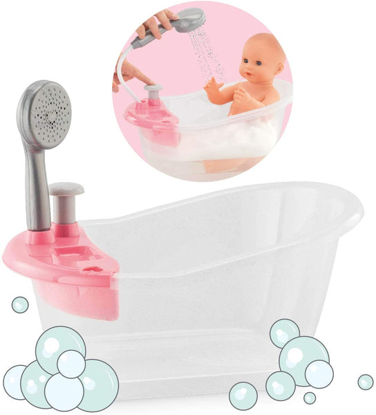 Bathtub with Shower Bath Play Set for 12 14 Baby Dolls Sugar Babies Children s Boutique Meg s Shoppe