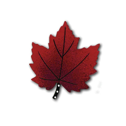 Maple Leaf Open Stock Magnet Red Home Decor Roeda Studio   